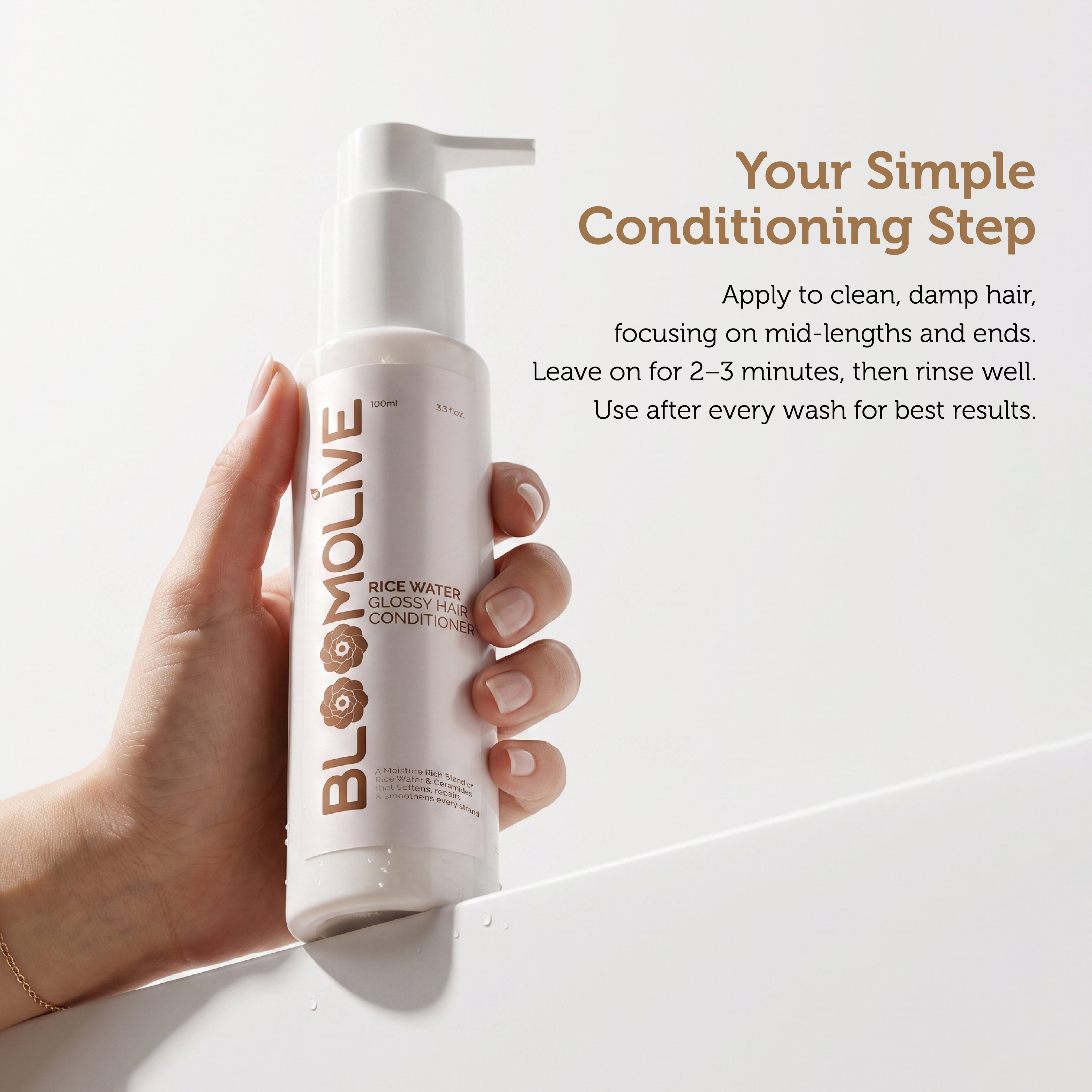 Rice Water Glossy Hair Conditioner