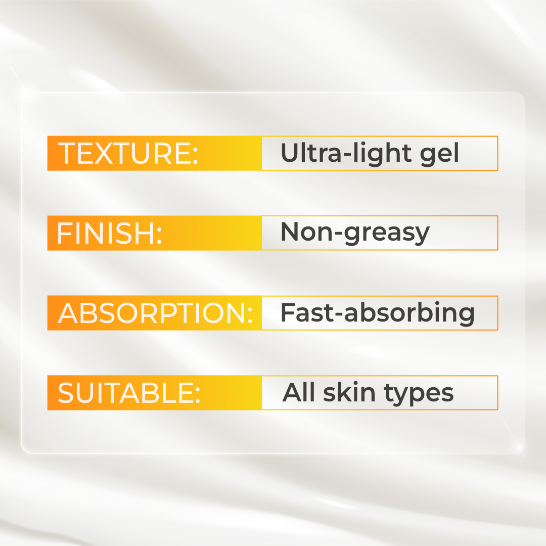 BRIGHTENING SUNSCREEN GEL SPF 50 PA++++
