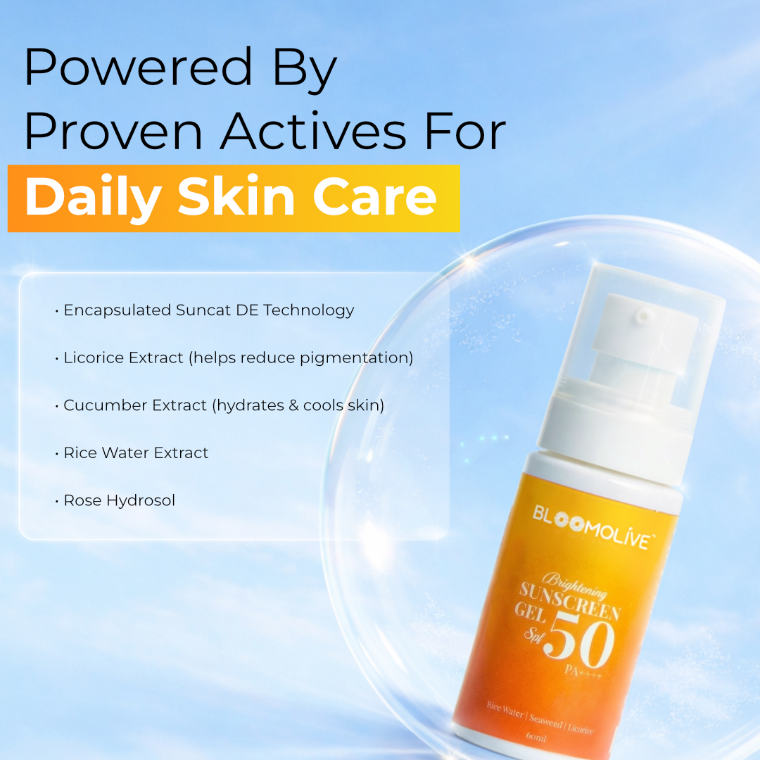 BRIGHTENING SUNSCREEN GEL SPF 50 PA++++