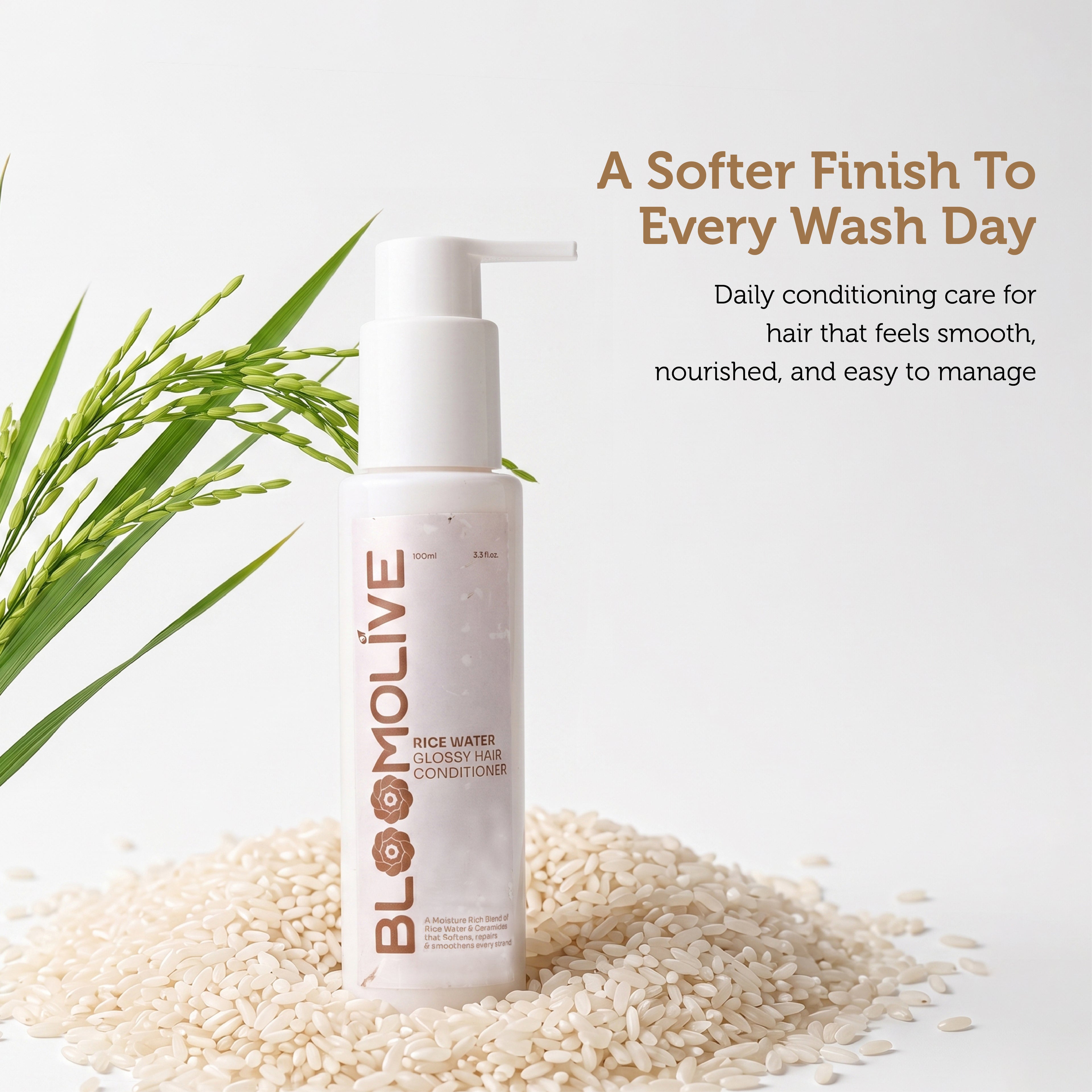 Rice Water Glossy Hair Conditioner