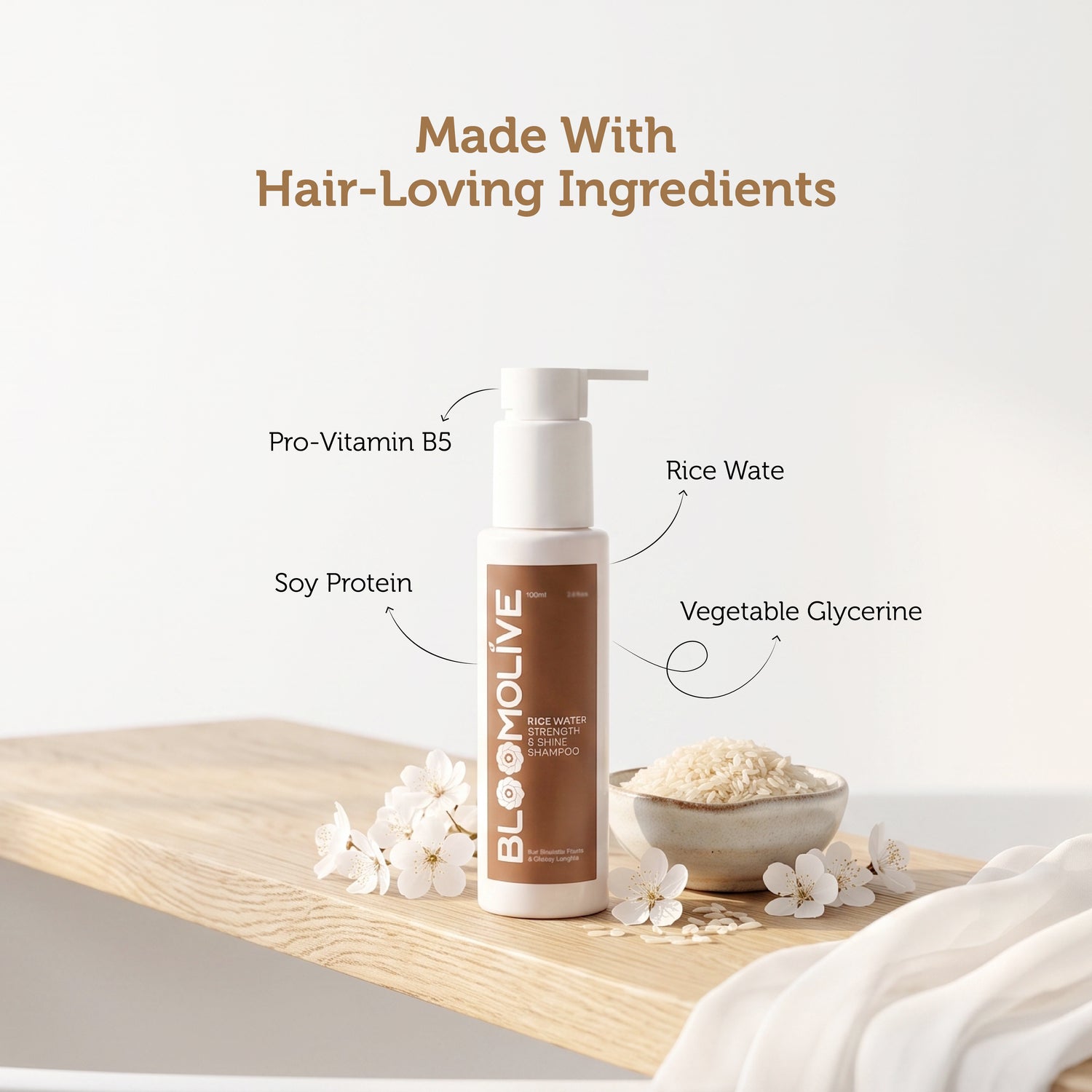 Rice Water Strength &amp; Shine Shampoo